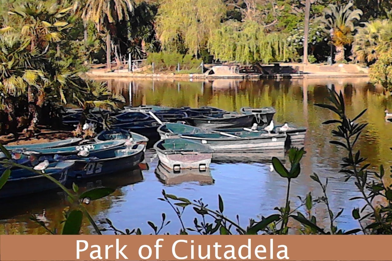 Park Ciutadela in Barcelona