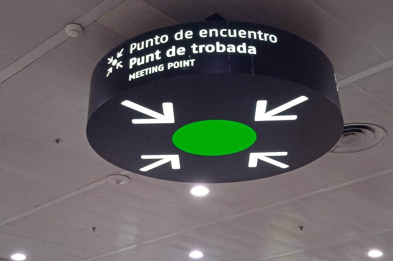 gare de Sants-Barcelone Lieu de rendez-vous