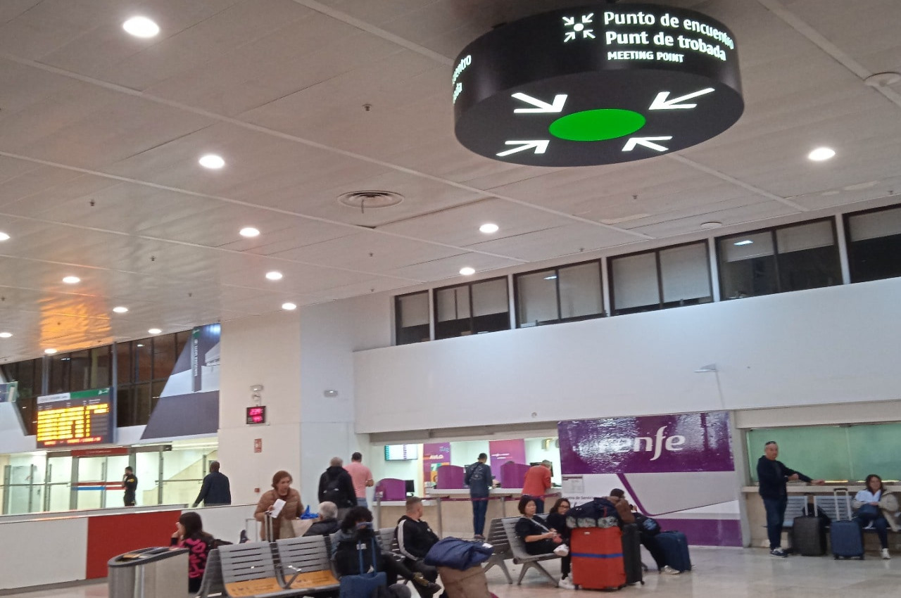 gare-de-Barcelona-Sants  Lieu de rendez vous pour transfert