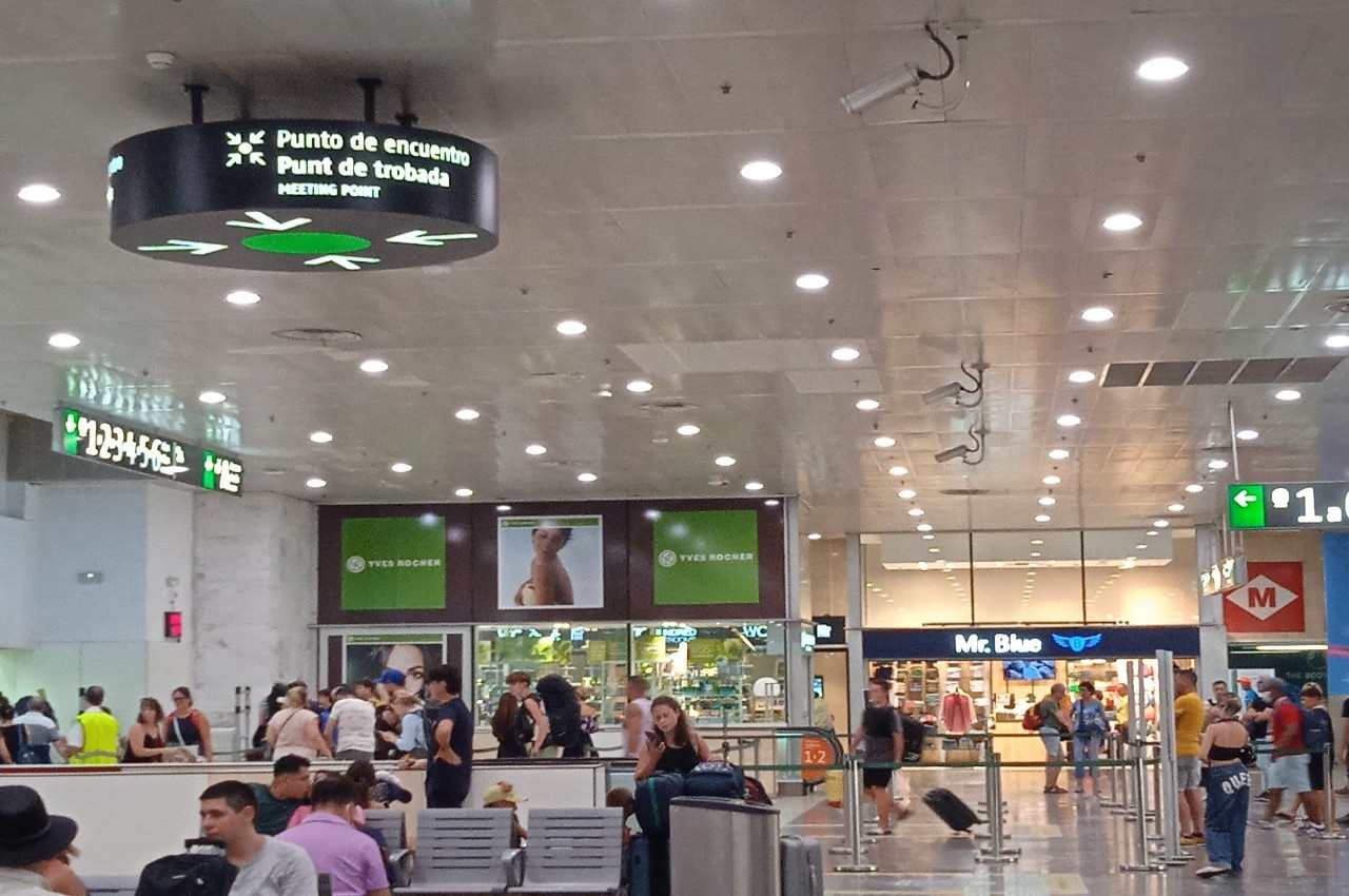 gare de Barcelona-Sants  Lieu de rendez-vous et hall de départ