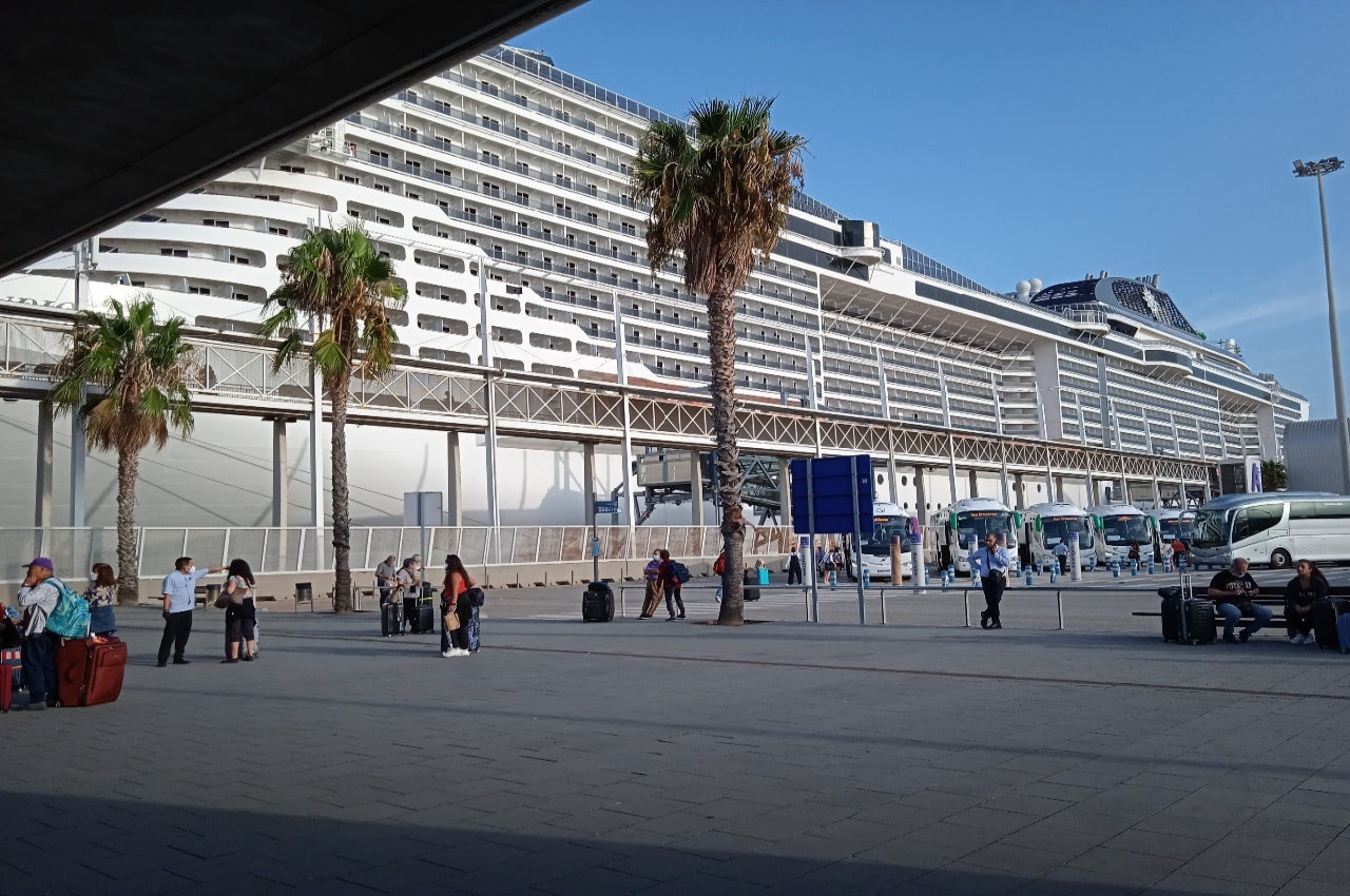 Transfert depuis le port de croisières de Barcelone