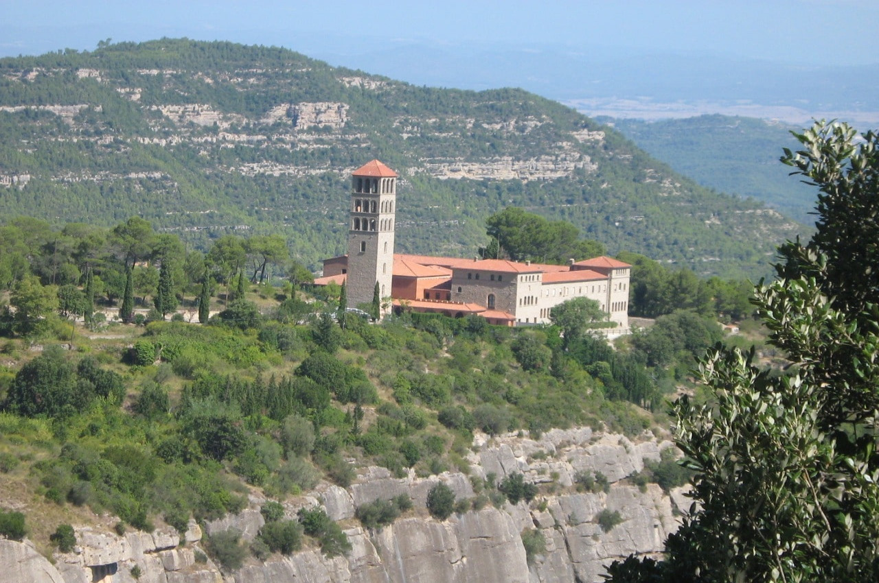 couvent de Saint Benoît sur la montagne de Montserrat