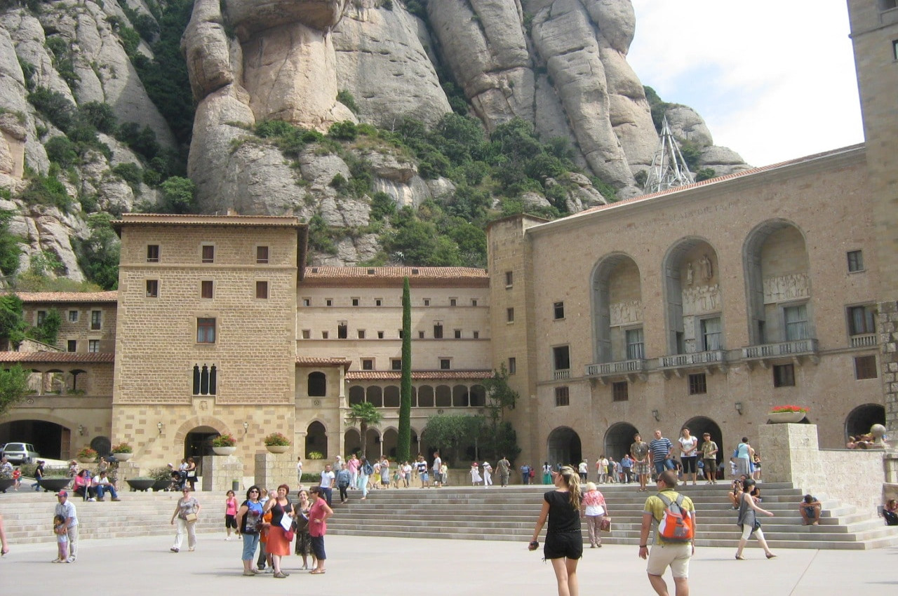 le monastère de Montserrat